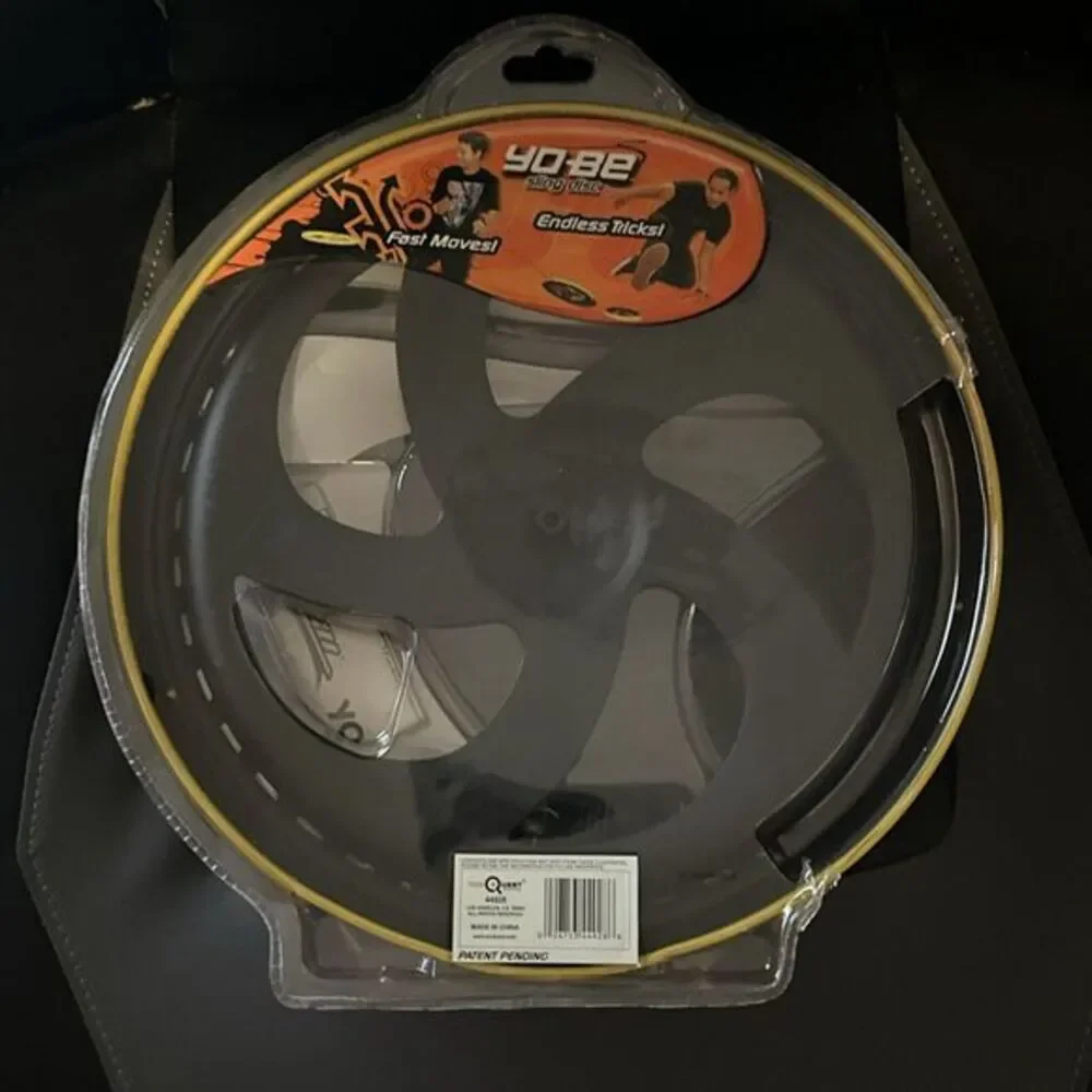 Banzai Yo-Be‎ Yobe Sling Disc Power Leash Black Yellow Toys R Us Exclusive New